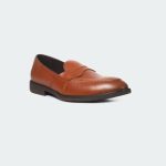 Caliber Shoes Coffee/R Penny Formal Shoes For Men ( Y 543 C ) - Image 2