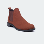 Caliber Shoes Coffee Chelsea Boots For Women ( 674 SR ) - Image 2