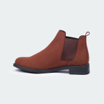 Caliber Shoes Coffee Chelsea Boots For Women ( 674 SR ) - Image 3