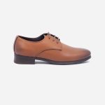 Caliber Shoes Coffee/R Lace Up Formal Shoes For Men ( A 418 C )
