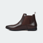 Caliber Shoes Coffee Chelsea Boots For Men ( MUSK B 480 C ) - Image 3