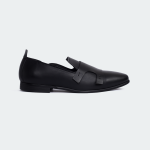Caliber Shoes Black Double Monk Strap Shoes For Men ( OPAL B 712 C )