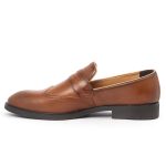 Caliber Shoes Coffee/R Penny Formal Shoes For Men ( Y506C ) - Image 3