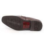 Caliber Shoes Coffee Penny Formal Shoes For Men ( T 654 C ) - Image 5