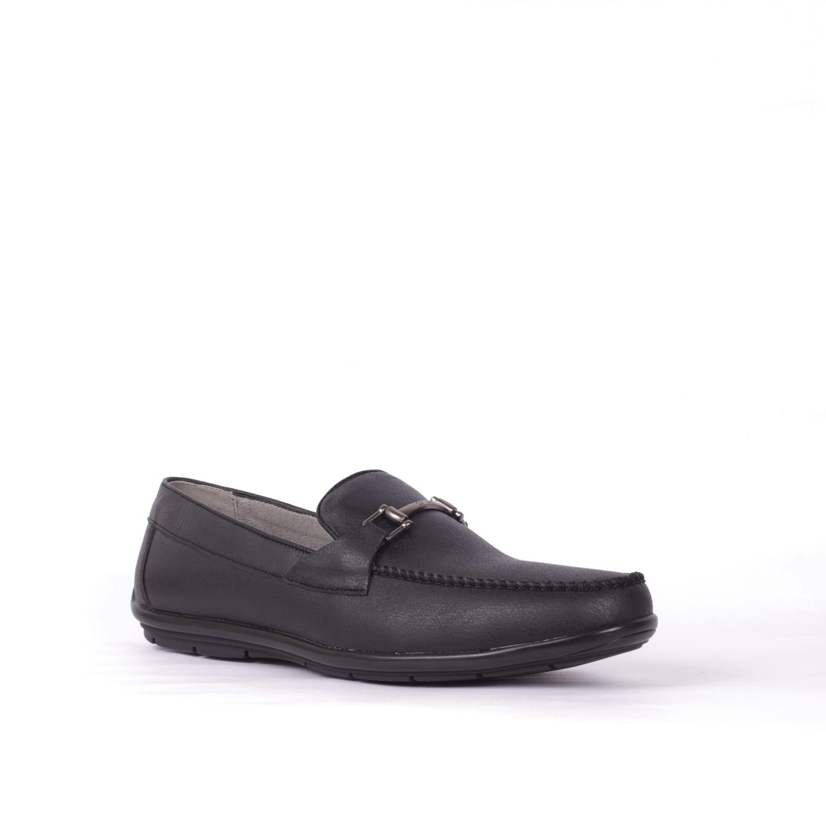 Caliber Shoes Black Hazel Loafers For Men ( 601-O ) - Image 2