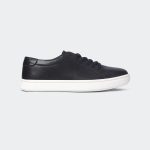 Caliber Shoes Black Casual Sneakers For Men ( META 556S )