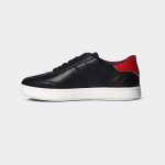 Caliber Shoes Black/Red Casual Sneakers For Men ( JAKE 707S ) - Image 3