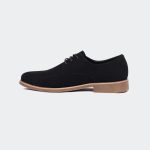 Caliber Shoes Black Formal For Men ( REGAL A418SR ) - Image 3