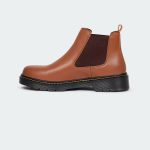 Caliber Shoes Brown Chelsea Boots For Men ( RAVEN M481G ) - Image 3