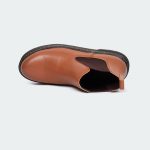 Caliber Shoes Brown Chelsea Boots For Men ( RAVEN M481G ) - Image 4
