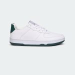 Caliber Shoes WHITE/GRN Casual Sneakers For Men ( BLAKE 695G)
