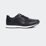 Caliber Shoes Black Casual Sneakers For Men ( FELIX 779S )