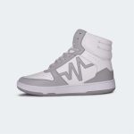 Caliber Sport Shoes Neutral Grey For Men ( Apollo High 697 ) - Image 3